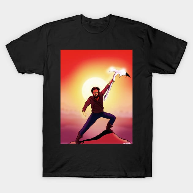 Mandy- Red triumphant T-Shirt by Wonder design